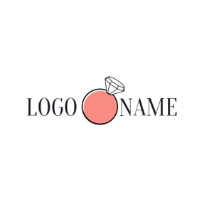 Pink Circle Logo - Free Diamond Logo Designs | DesignEvo Logo Maker