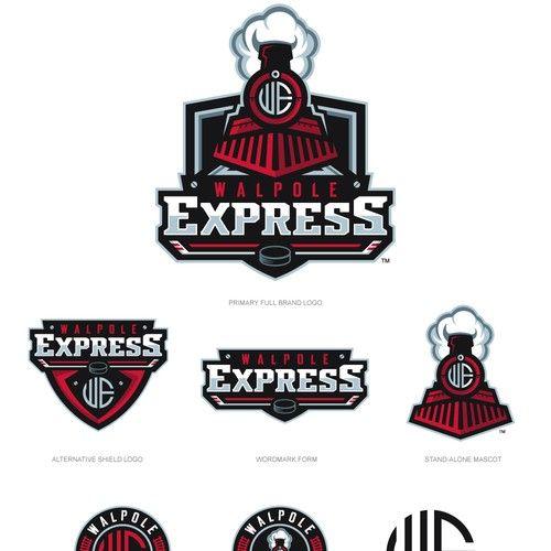 Express Brand Logo - Create a Steam Engine Train logo for a Hockey Team | Logo design contest