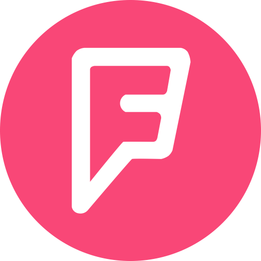 Four Square Logo - Connection, foursquare, logo, media, social icon