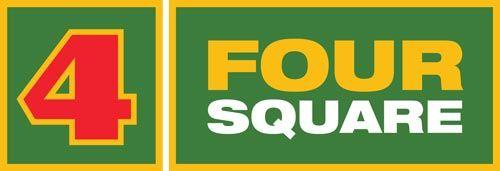 Four Square Logo - Clyde Four Square and Lotto | Historic Clyde