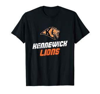 Kennewick Lions Logo - Kennewick High School Lions T Shirt C11: Clothing