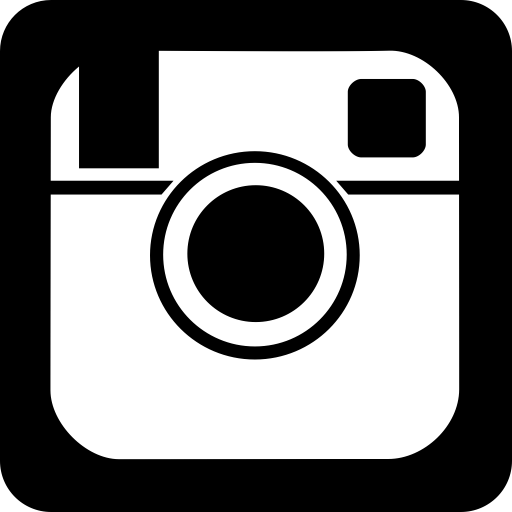Black Instagram Logo - Instagram, instagram2, logo, social network, square icon