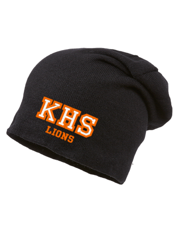 Kennewick Lions Logo - Kennewick High School Lions Embroidered Slouch Beanie