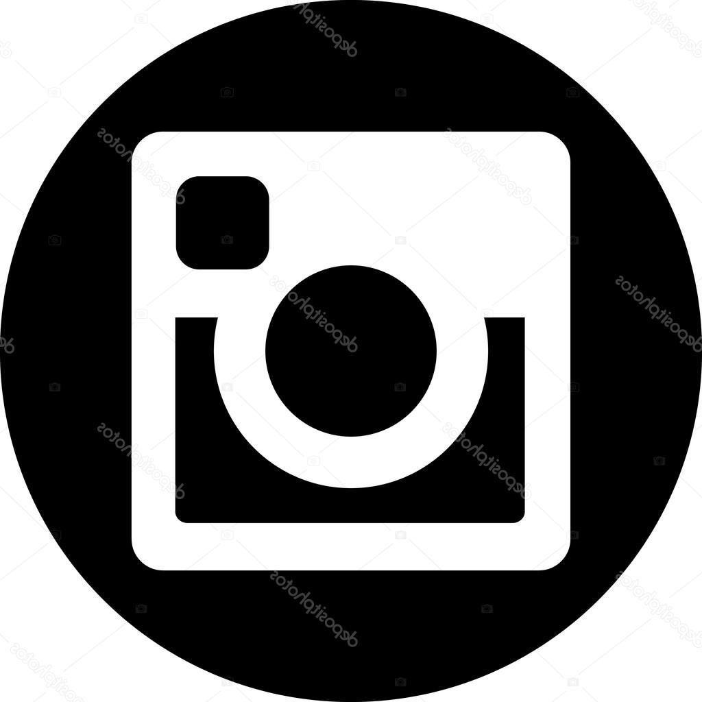 Black Instagram Logo - Best HD Black And White Instagram Icon Vector Cdr » Free Vector Art ...