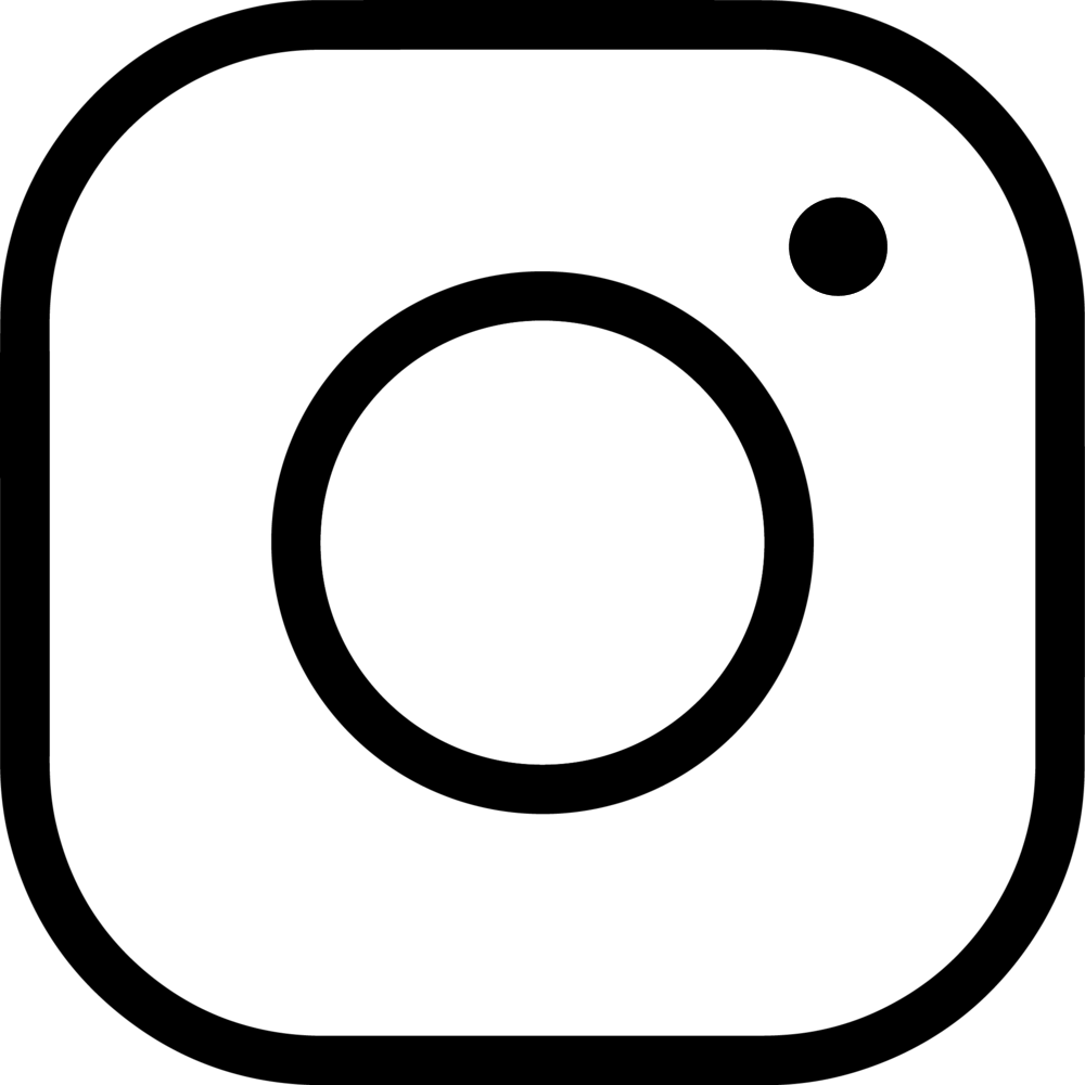 Black Instagram Logo - Foxtail Bakeshop