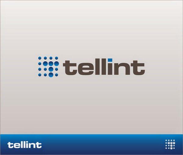 Telecommunications Company Logo - Tellint Company Logo Designs. Graphic Design Blog