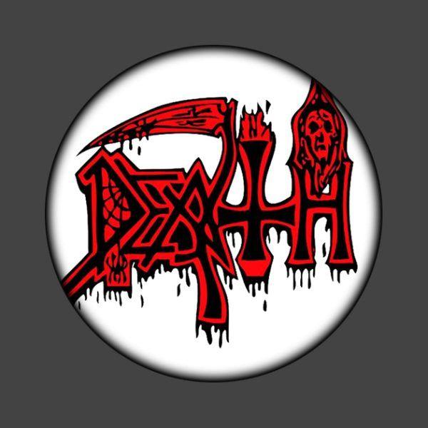 Death Logo - Death logo button