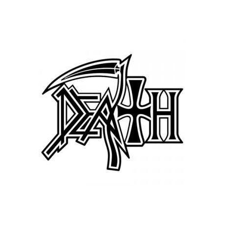 Death Logo - Death Window Sticker