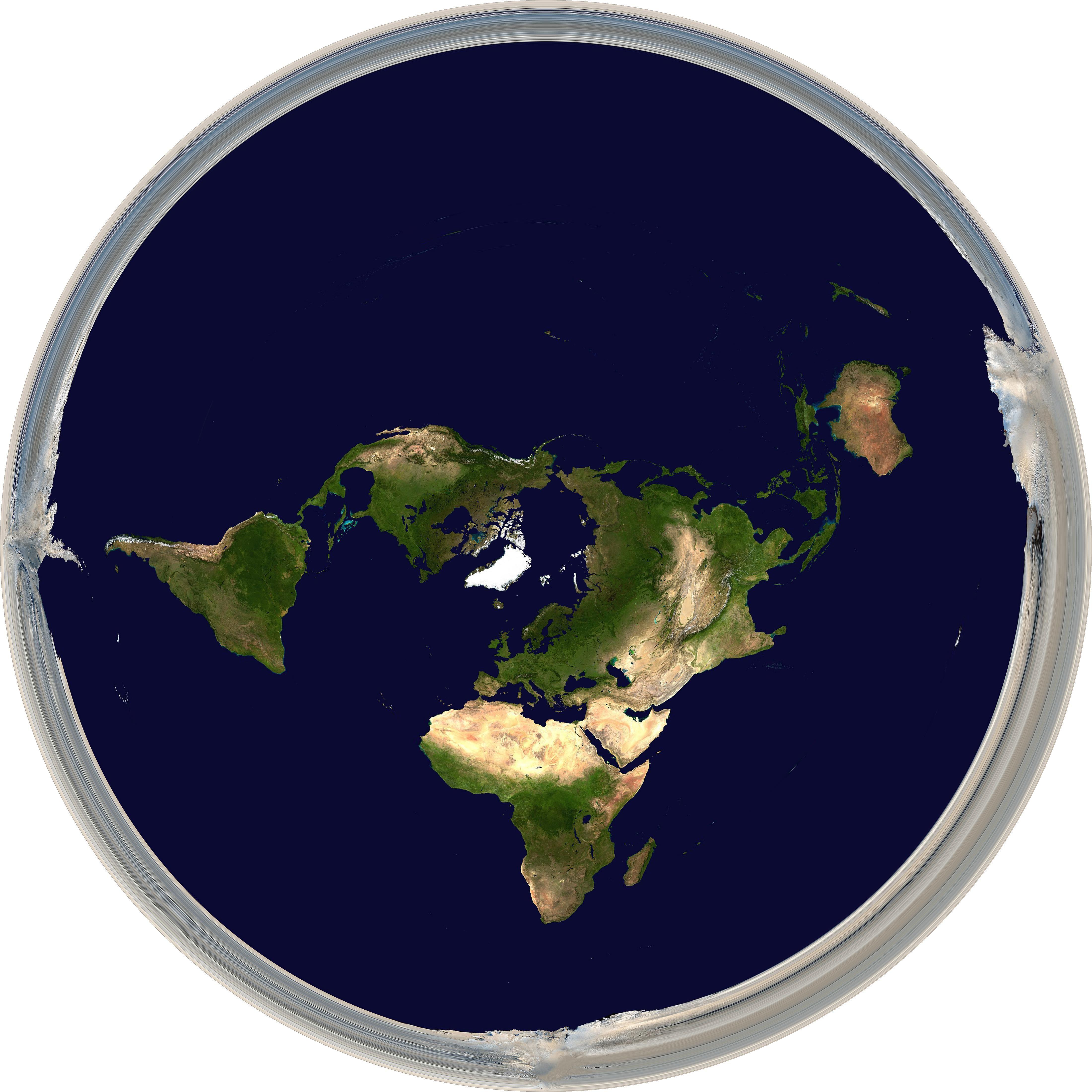 United Nations Flat Earth Logo - Modern flat Earth societies