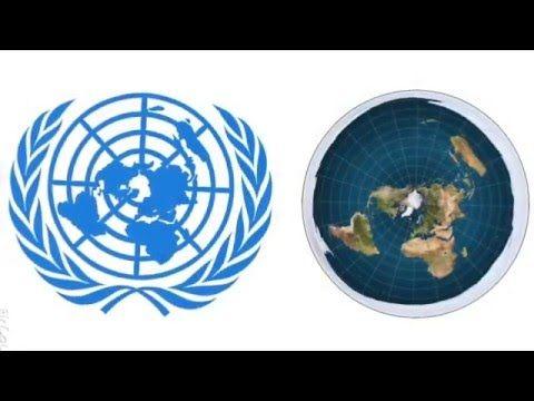 United Nations Flat Earth Logo - The United Nations are Members of The Flat Earth Society - YouTube