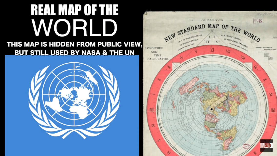 hebrew flat earth map