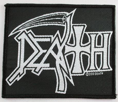 Death Logo - Death Woven Patch