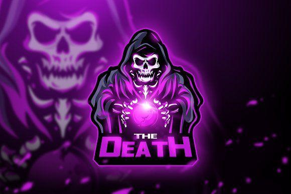 Death Logo - The Death - Mascot & Esport logo ~ Logo Templates ~ Creative Market