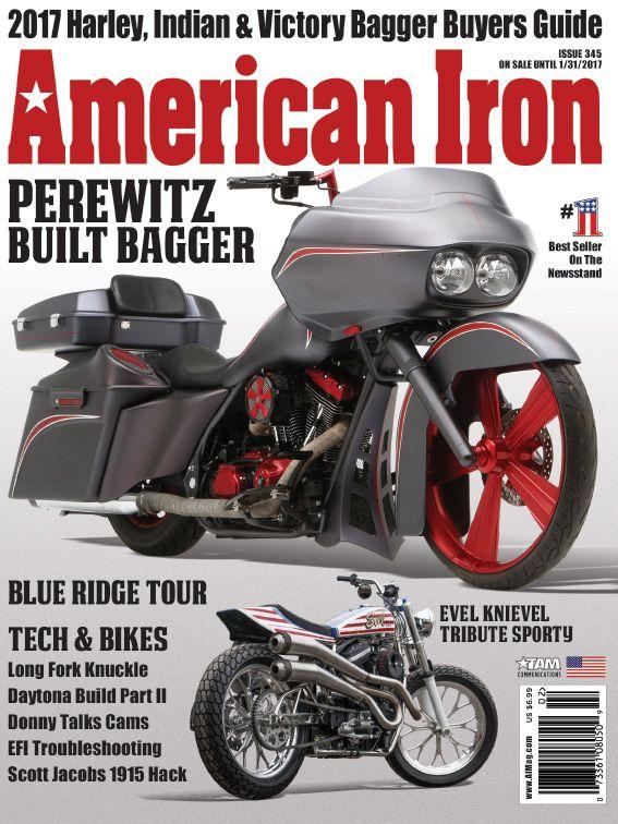 American Iron Magazine Logo - American Iron Magazine Issue 345 – GreaseRag.com