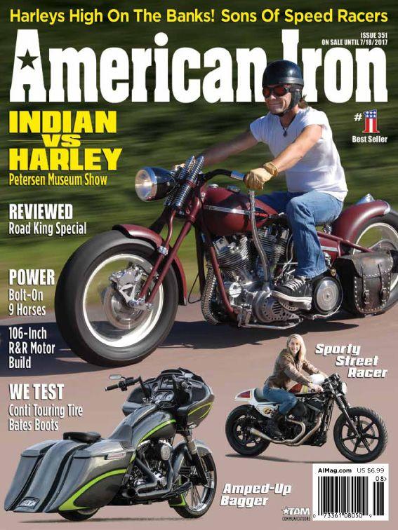 American Iron Magazine Logo - American Iron Magazine Issue 351