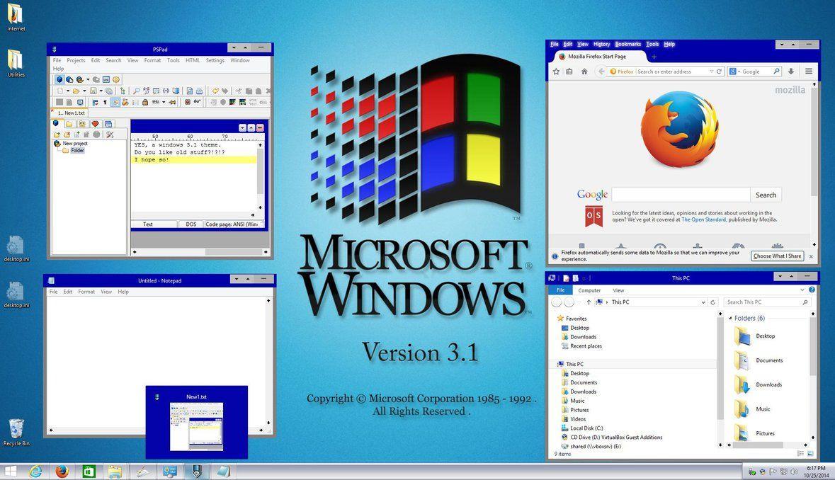 3.1 Windows XP Logo - Windows 3.1 Theme for Windows 8 and Windows 8.1 by winxp4life on ...
