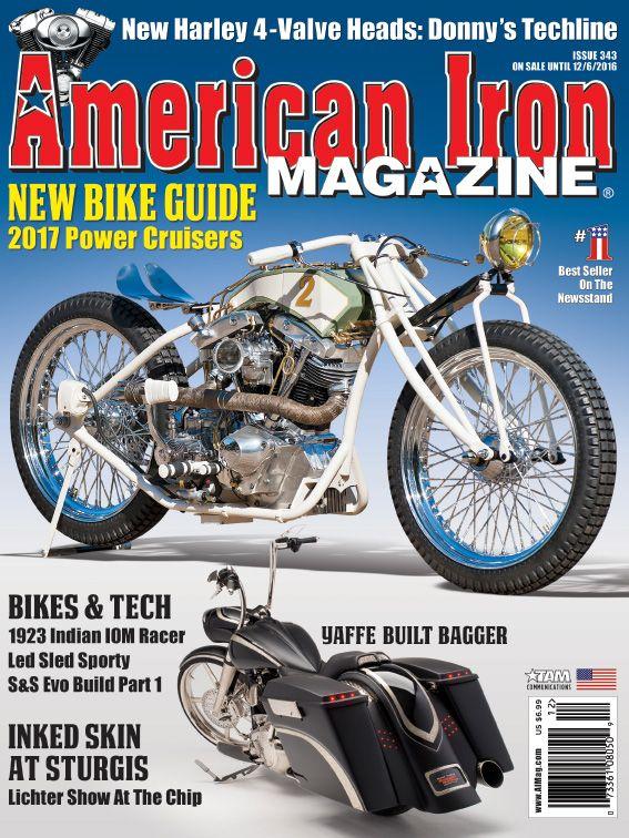 American Iron Magazine Logo - American Iron Magazine Issue 343 – GreaseRag.com