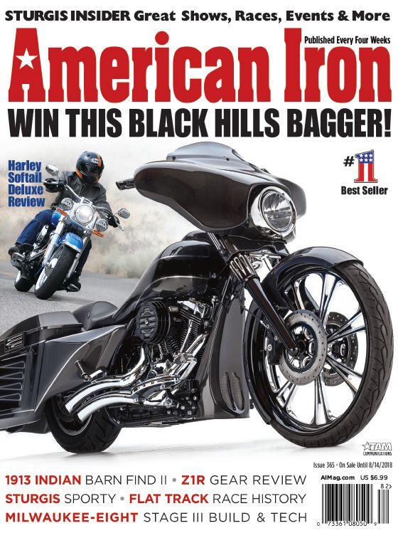American Iron Magazine Logo - American Iron Magazine Issue 365