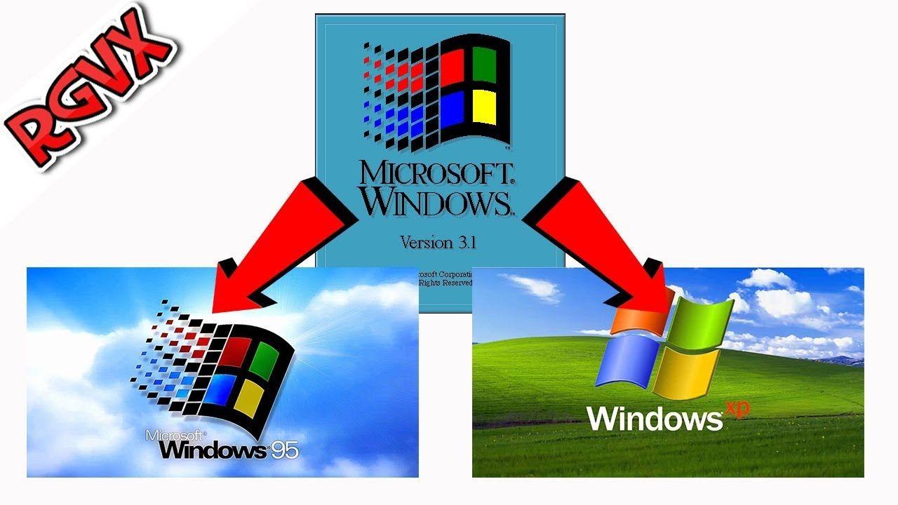3.1 Windows XP Logo - Disguising Windows 3.1 As 95 Or XP ( Calmira ) - YouTube