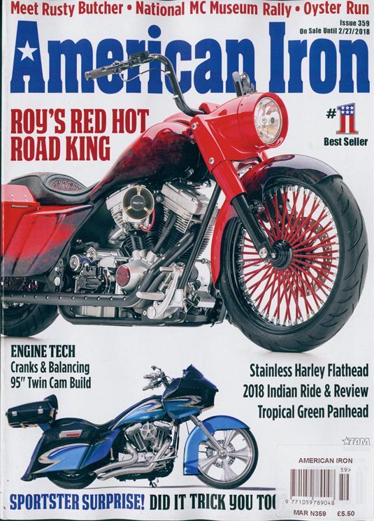 American Iron Magazine Logo - American Iron Magazine Subscription | Buy at Newsstand.co.uk | Biker