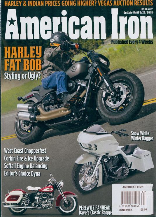 American Iron Magazine Logo - American Iron Magazine Subscription. Buy at Newsstand.co.uk
