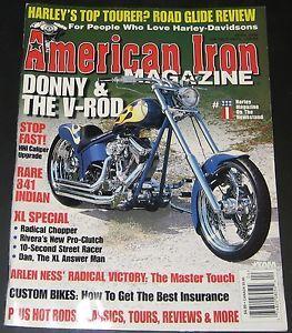 American Iron Magazine Logo - American Iron Magazine April 2002