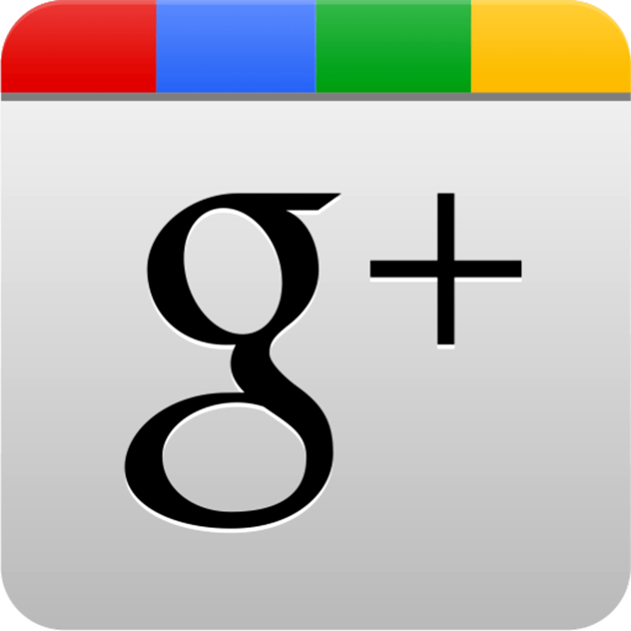 Goole Plus Logo - Google Plus Logo Grey White HD Wallpaper #1259 - Free Icons and PNG ...