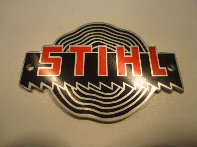 Stihl Logo - STIHL VINTAGE NAME TAG LOGO