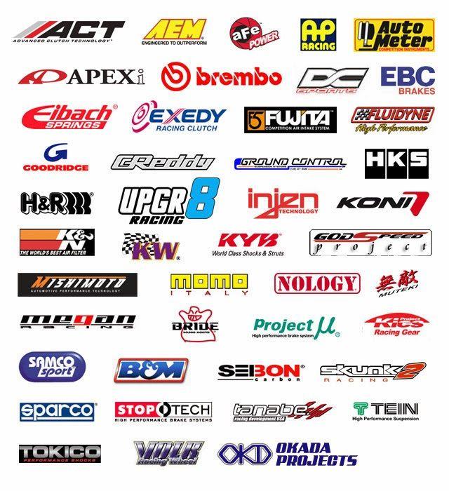 Performance Car Part Logo - Auto parts Logos