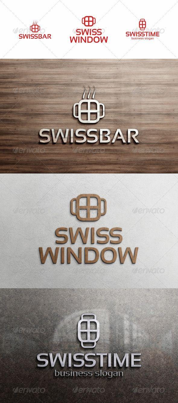 Swiss Cross Logo - Swiss Cross Logo | Awesome Logo Templates | Pinterest | Logo ...