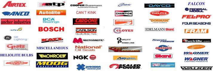 Automotive Parts Manufacturer Logo - Wholesale Auto Parts, Auto Replacement Parts, Starters, Brakes ...