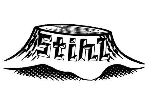 Chainsaw Logo - old STIHL logo | Stihl | Chainsaw, Painted rocks, Logos