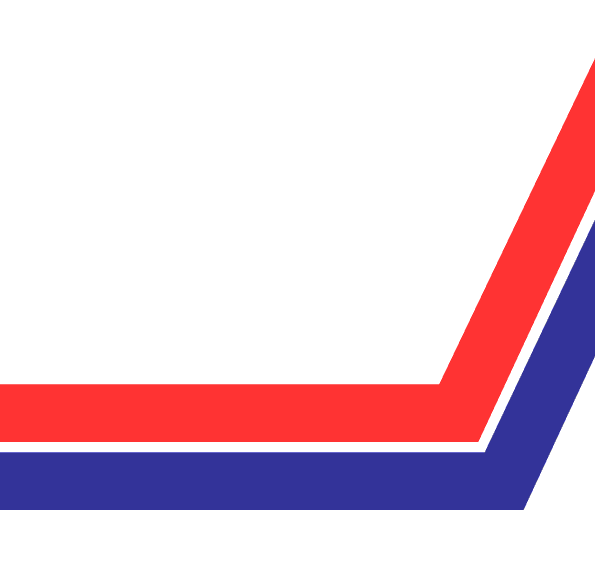 Blue and Red Stripe Logo - Dillan Marsh