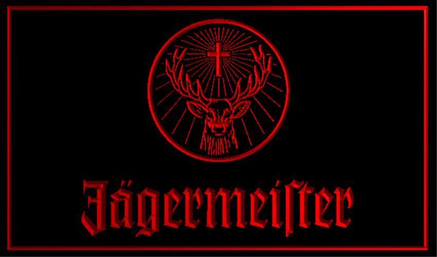 Jagermeister Logo - 2019 B 182 Jagermeister Logo LED Neon Light Sign Wholesale ...