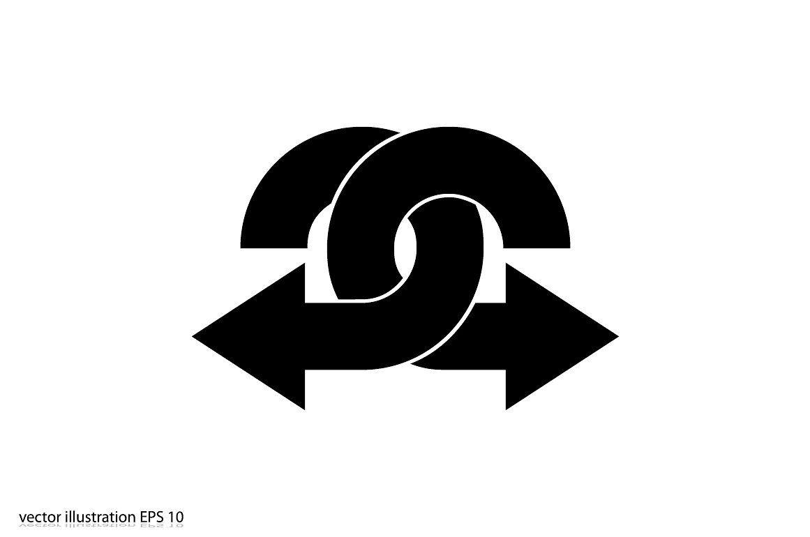 Two Arrows Logo - two arrows ~ Icons ~ Creative Market