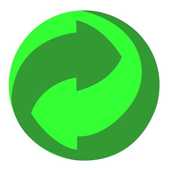 That Is a Green Circle Logo - The Mobius Loop: Plastic Recycling Symbols Explained