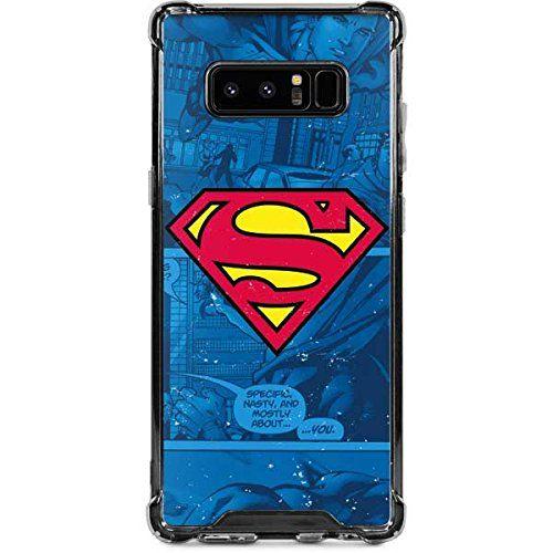 Clear Superman Logo - Skinit Superman Logo Galaxy Note 8 Clear Case - Warner Bros - Skinit Clear  Case - Transparent Galaxy Note 8 Cover