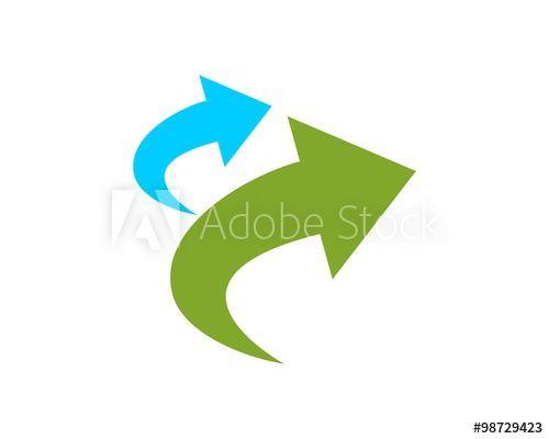 Two Arrows Logo - two arrows logo - Buy this stock vector and explore similar vectors ...