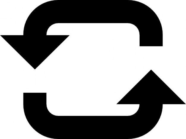 Two Arrows Logo - Two arrows with a circle Icon