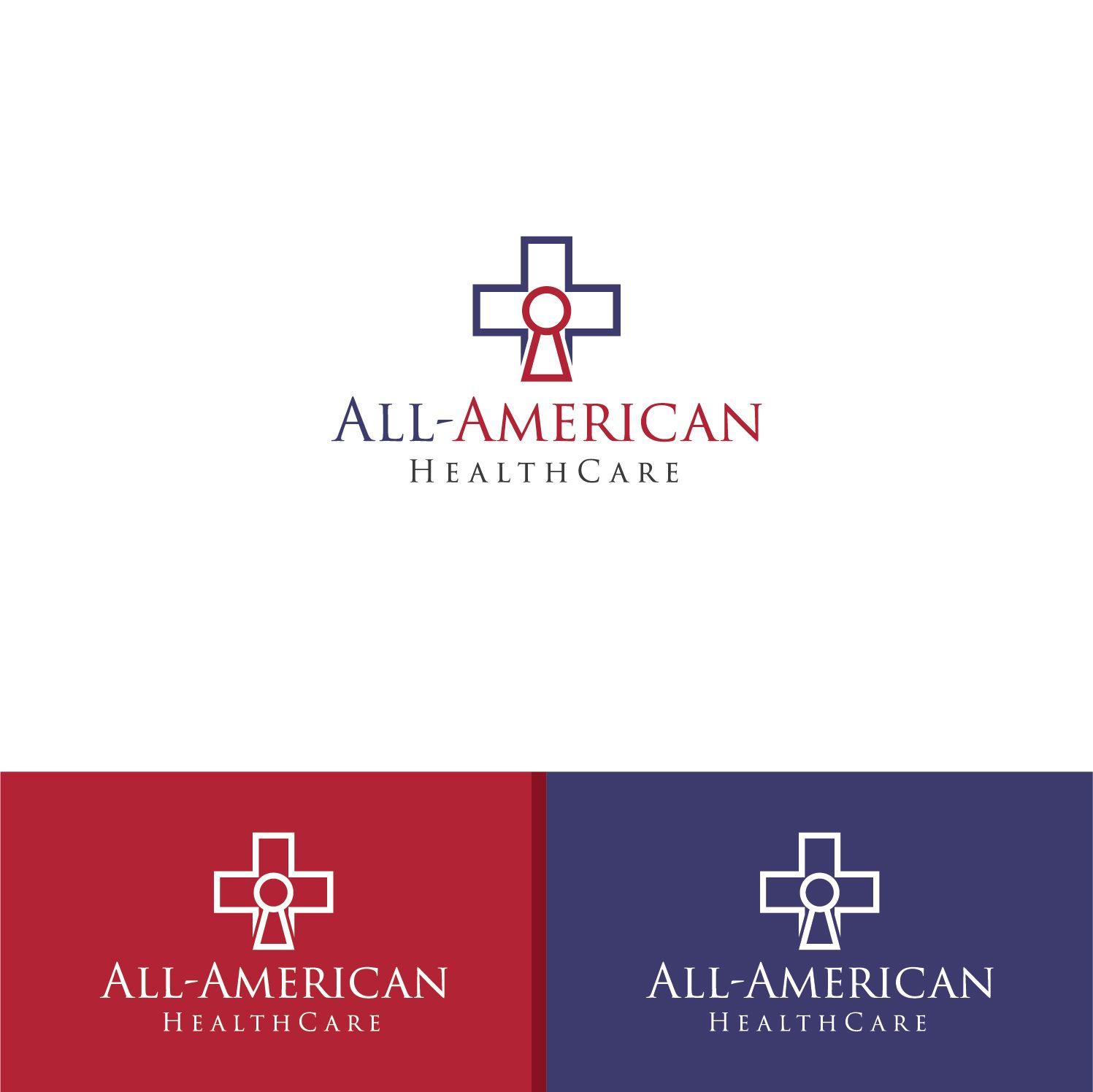 American Care Company Logo - Bold, Professional, Health Insurance Logo Design for All-American ...