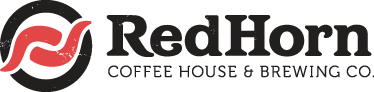 Red Horn Logo - Red Horn Coffee House & Brewing Co. Park TX