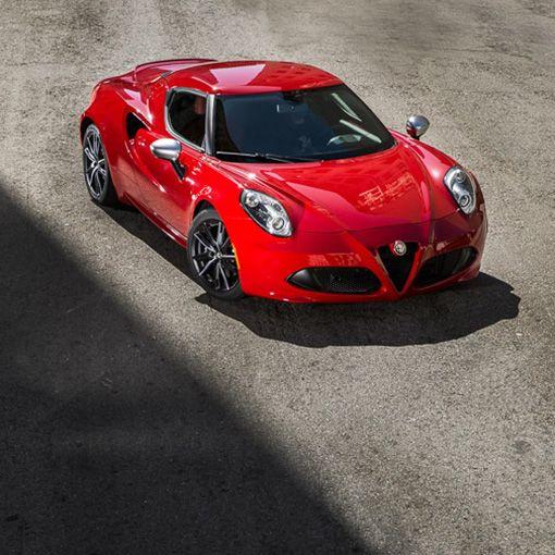 Upside Down Red Triangle Logo - Alfa Romeo 4C Review - AskMen