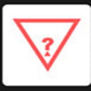 Upside Down Triangle Logo - Icon Pop Brand Image 433 - Icon Pop Answers : Icon Pop Answers