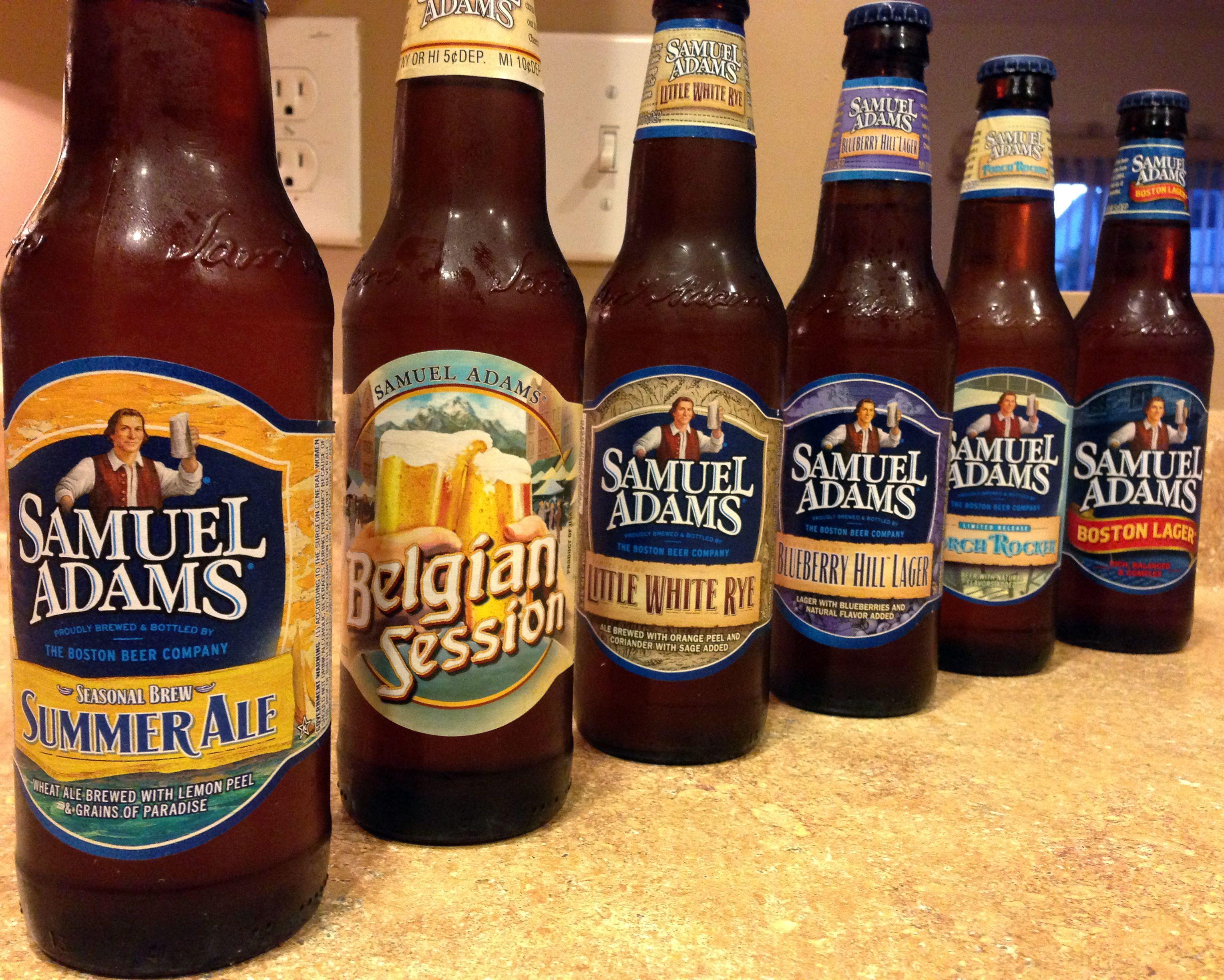 Samuel Adams Seasonal Beer Logo - Time to Sit Back and Unwind: Summertime with Sam Adams