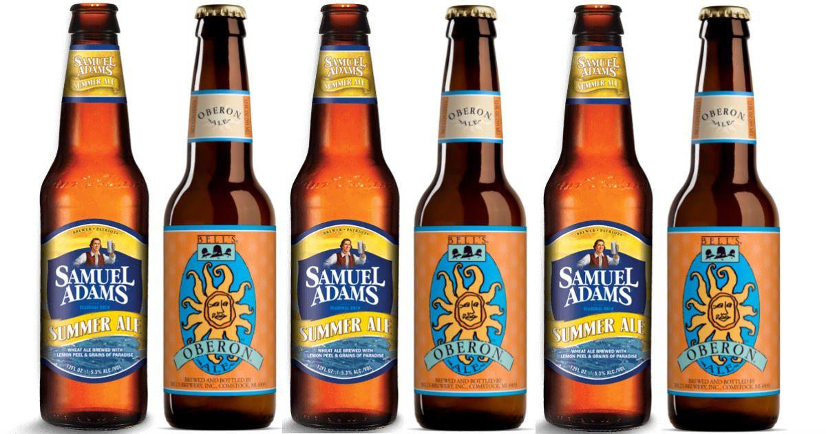 Samuel Adams Seasonal Beer Logo - Better Summer Beer: Sam Adams Summer Ale or Bell's Oberon? - Men's ...