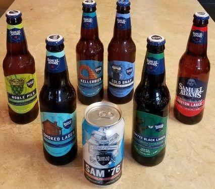 Samuel Adams Seasonal Beer Logo - Beer Review: Sam Adams Spring 2018 Seasonal Beers – Flavorful World ...