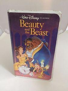 Walt Disney Classics 1992 Logo - Beauty and The Beast 1992 VHS Walt Disney Classic Black Diamond ...