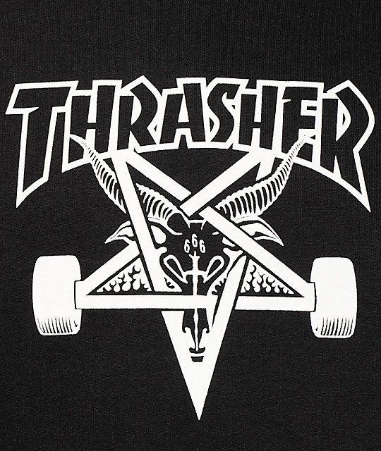 Thrasher Skate Goat Logo - Thrasher Skategoat Hoodie | Zumiez