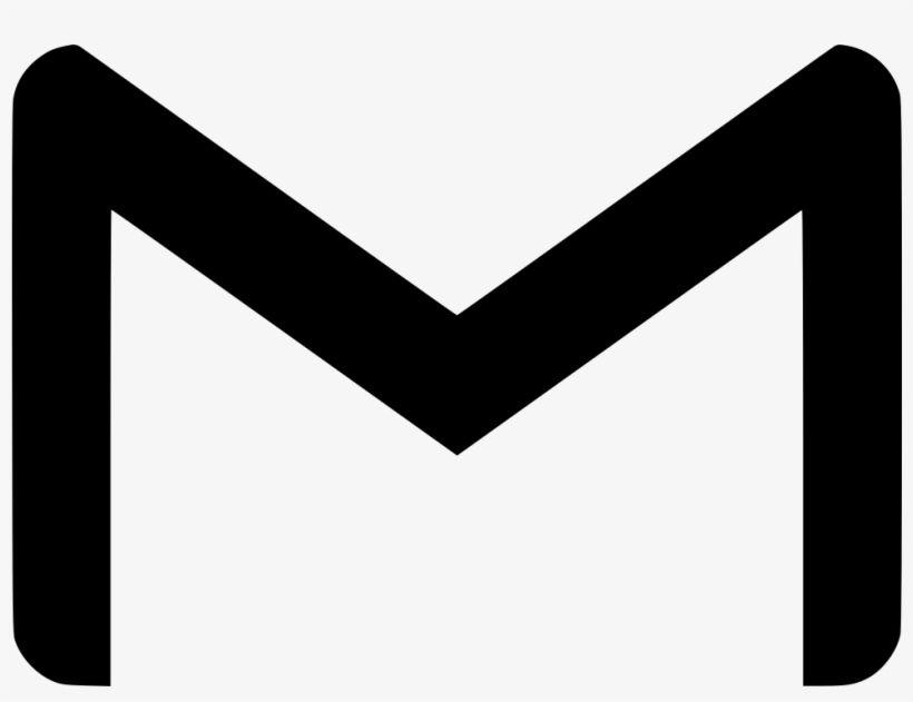 White Mail Logo - Gmail Comments - Google Mail Logo Black And White - Free Transparent ...