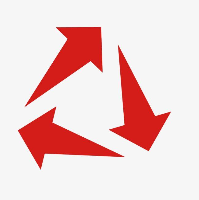Red Circle Arrow Logo - Vector Red Circle Arrow Arrow, Vector, Red, Cycle PNG and Vector for ...
